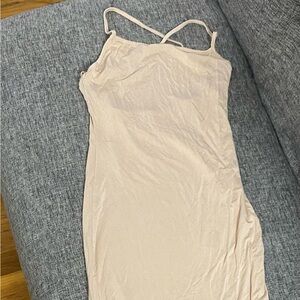 Forever 21 Long Cream Dress